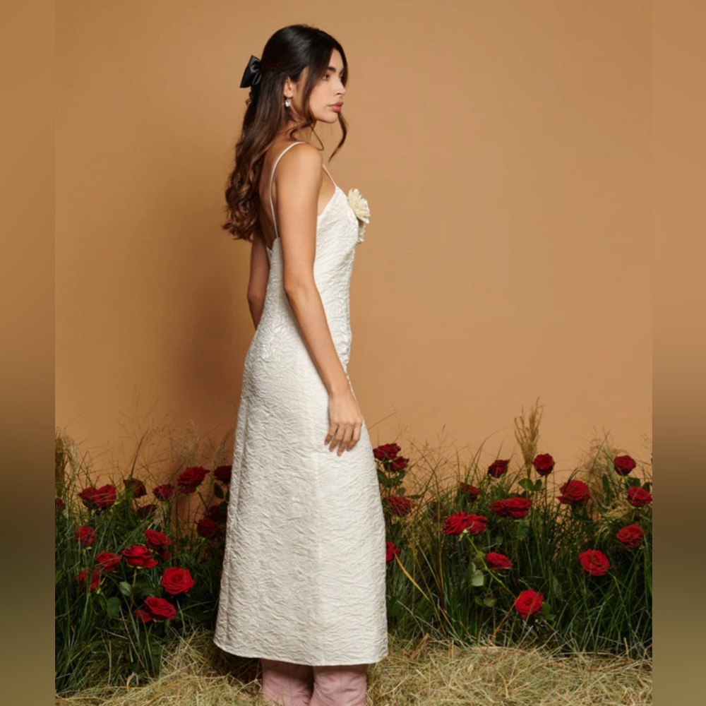 Sister Jane French Rose Jacquard Dress - Picture 2 of 5